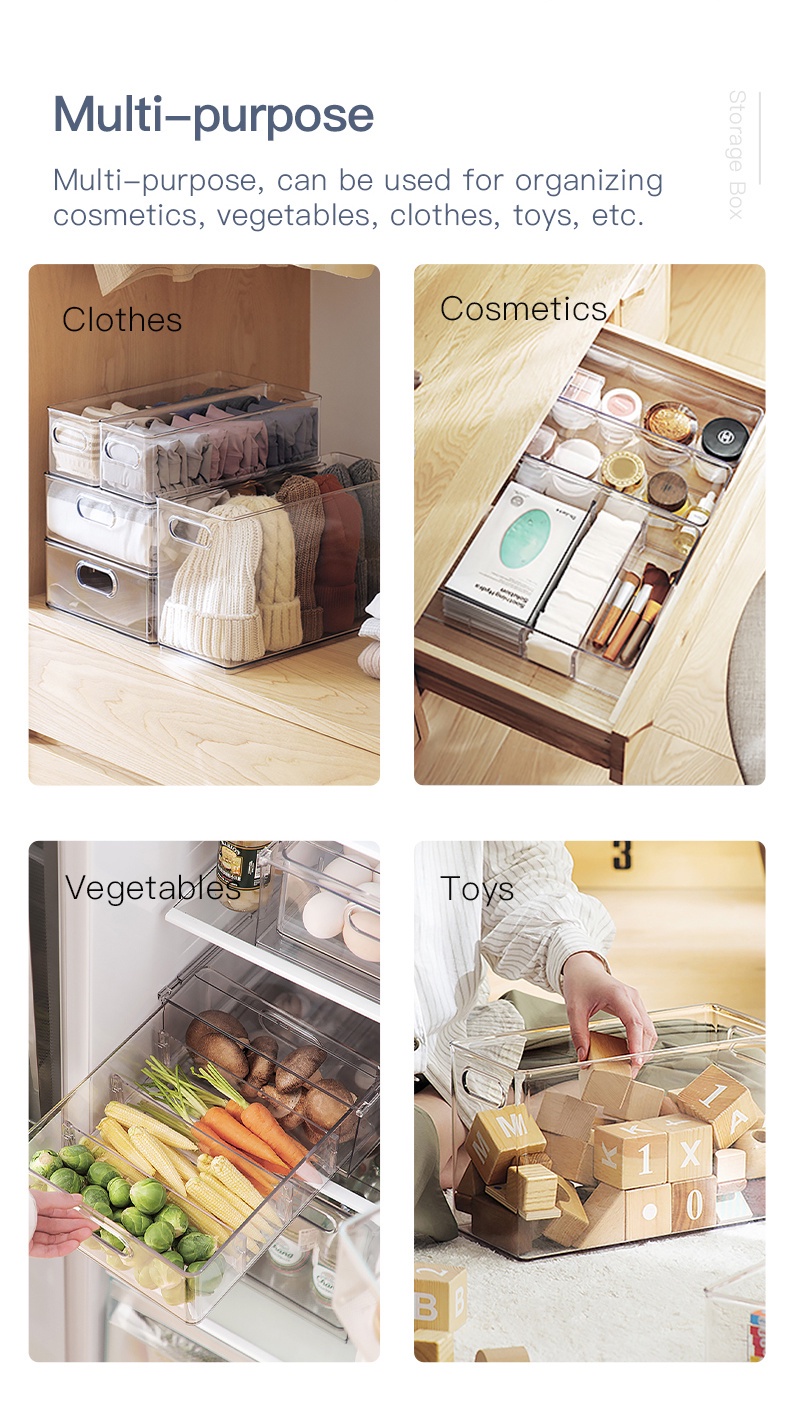 Transparent Drawer Storage Box-5